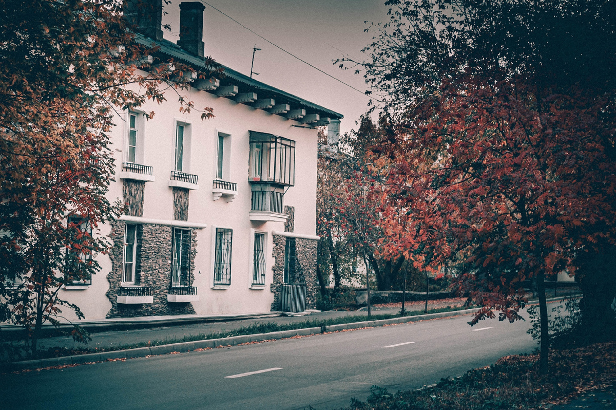 В Немецком квартале осенью