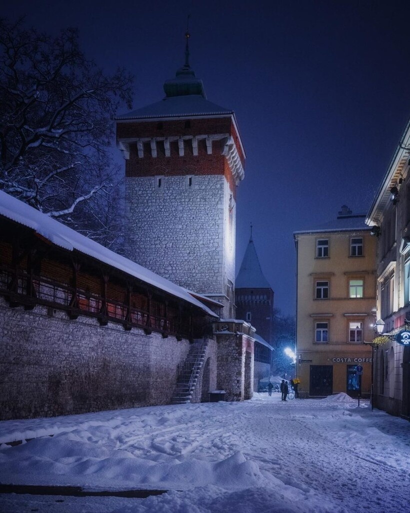    14 волшебных снимков из Кракова, который зимой просто великолепен