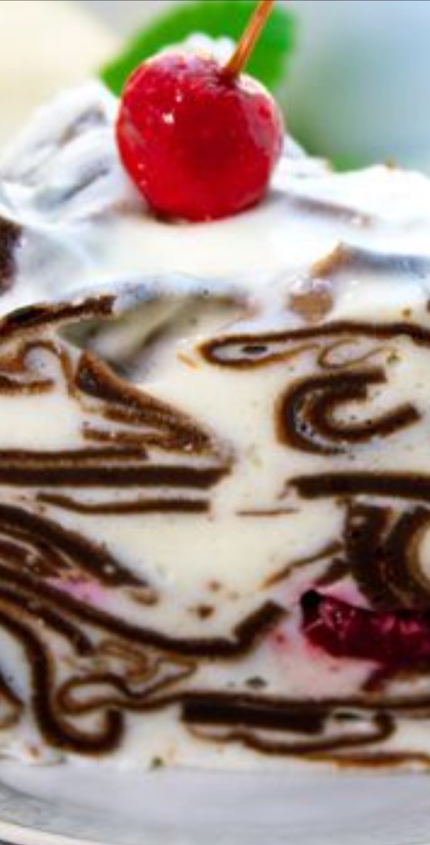 Украсить вишней 