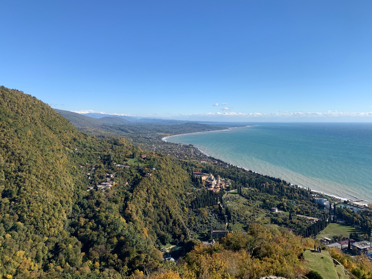 Вид с Анакопийской крепости