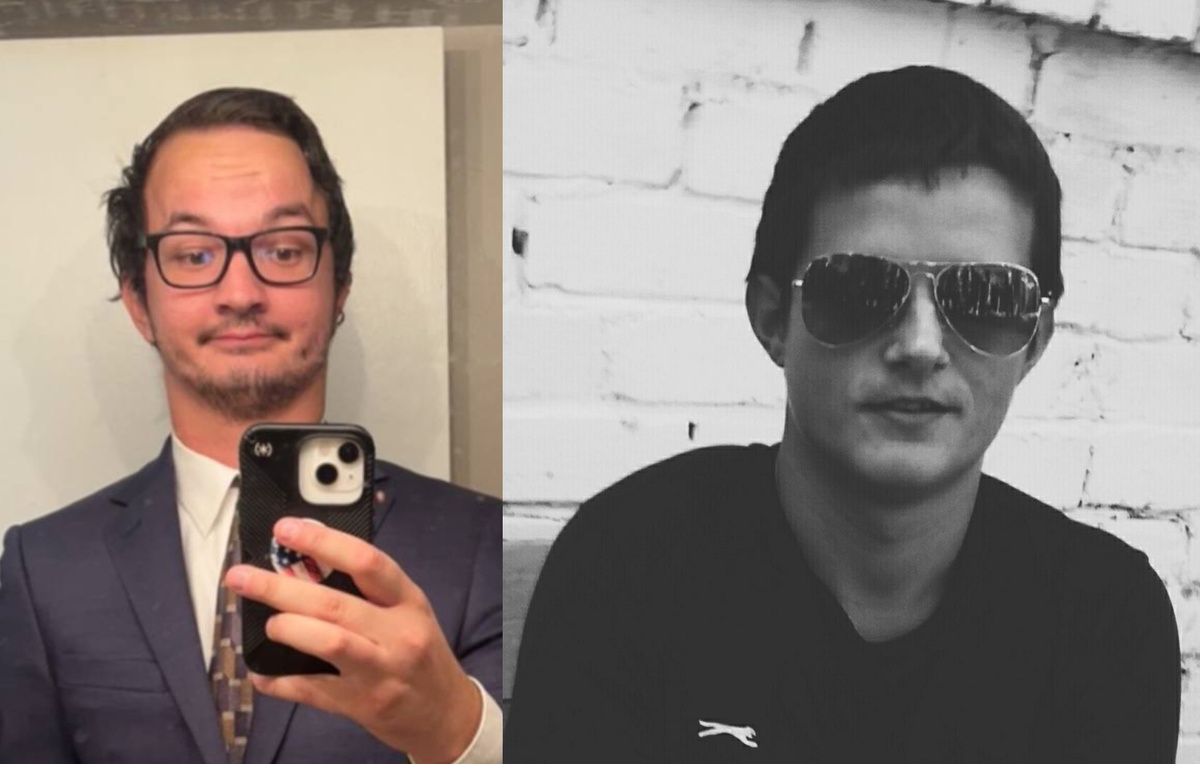 Гленн (слева) и его русский брат (справа)