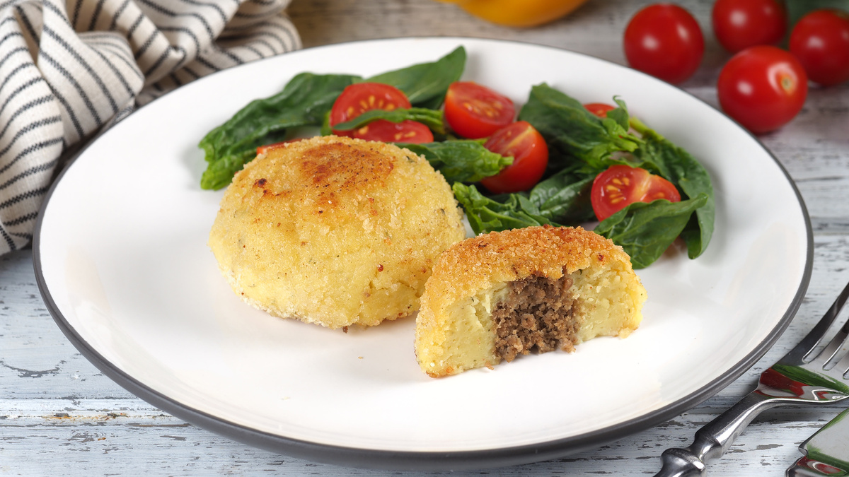 Зразы картофельные с мясом ТМ «ЕРМОЛИНО»