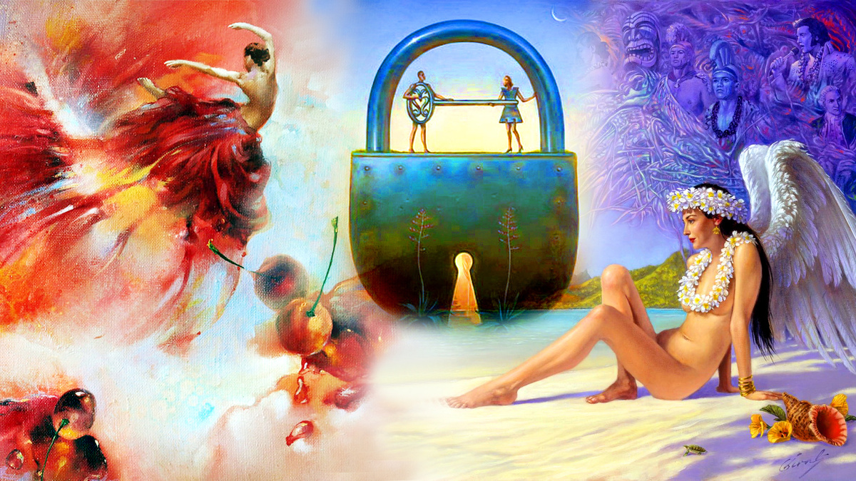 Коллаж автора из представленных в публикации работ.