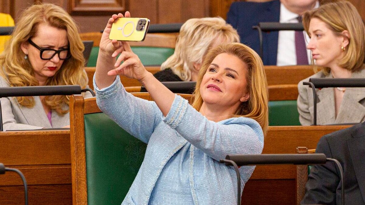 Премьер-министр Латвии Эвика Силиня © CC BY-SA 2.0 / Saeima / Reinis Inkēns