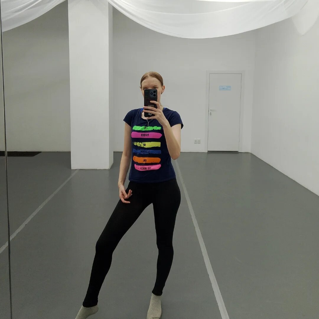 На занятиях в модельном