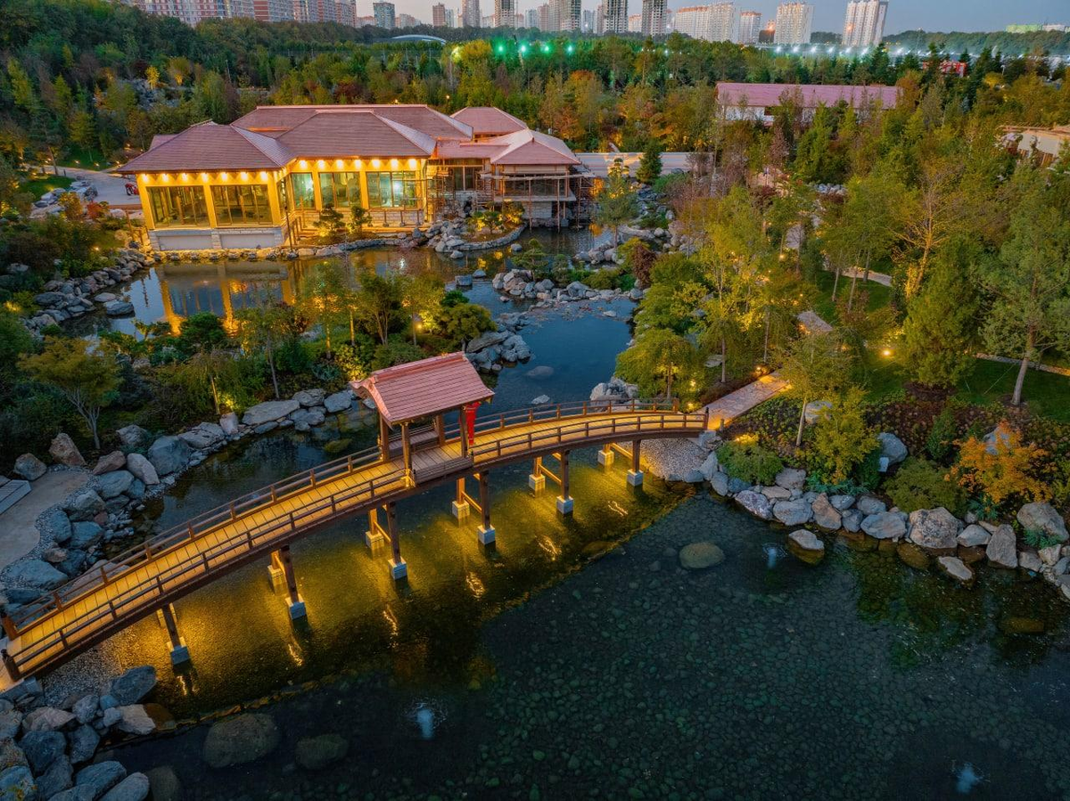 Японский сад. Источник: Евгений Таранжин / T.me