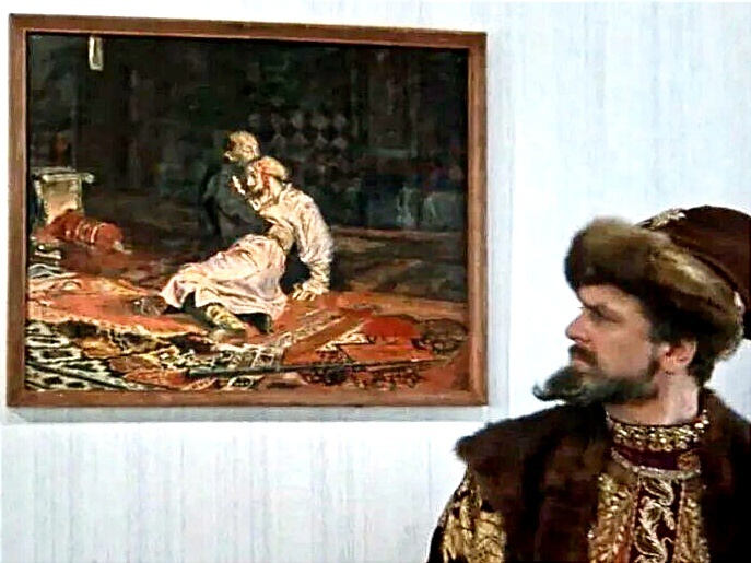 Картина Репина - пример исторической пропаганды через образ художника.