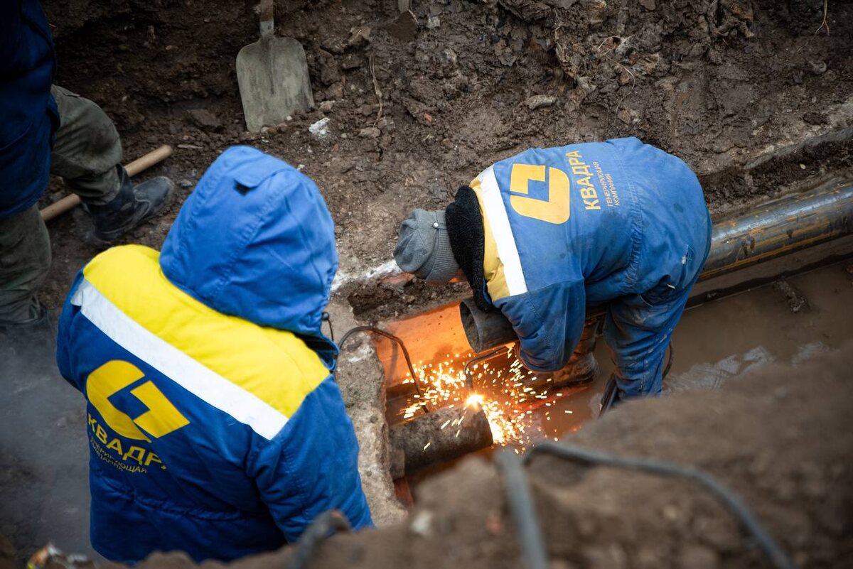     В Курске «Квадра» завершила ремонт теплосети на ул. Пучковка и заполнила подключенные от нее трубопроводы