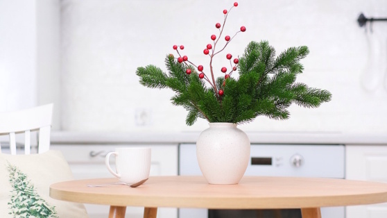    Ёлка в вазе: какие хвойные ветви стоят дольше всего Татьяна Сидорова