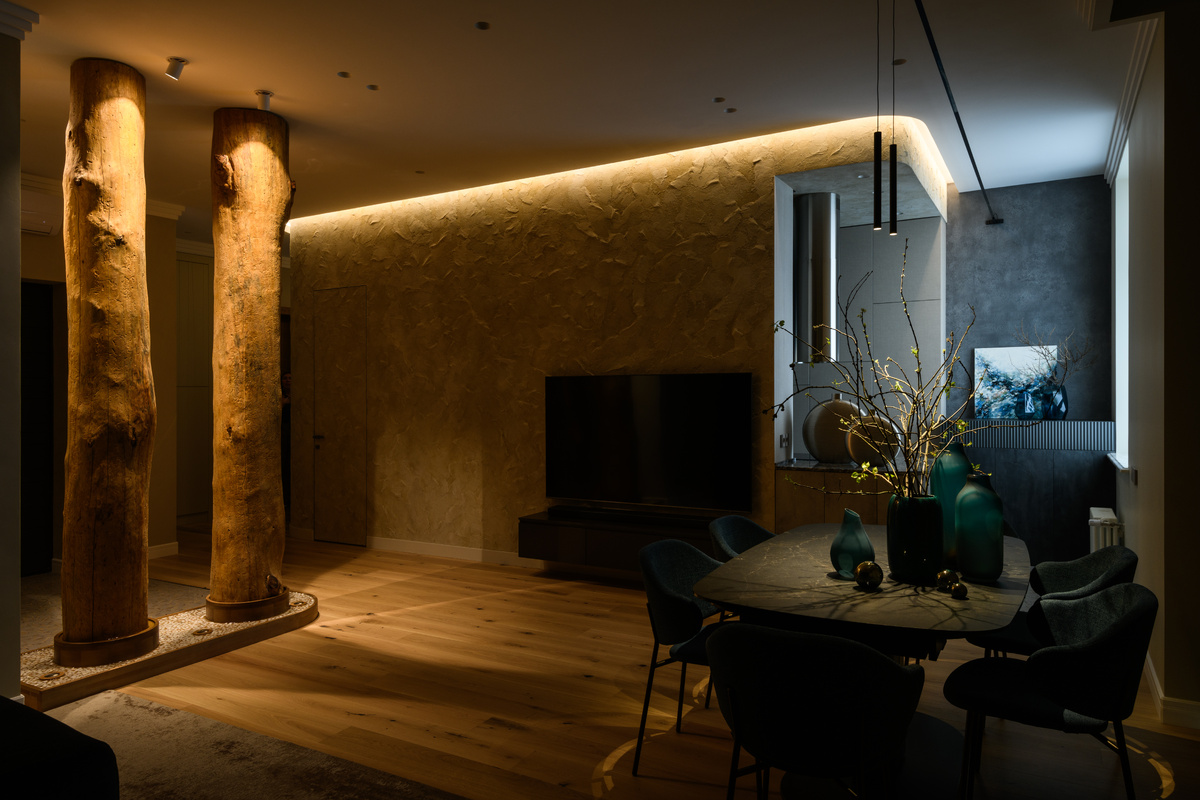 На фото: проект Сложный пазл (https://donolux.ru/proekty/slozhnyy-pazl)