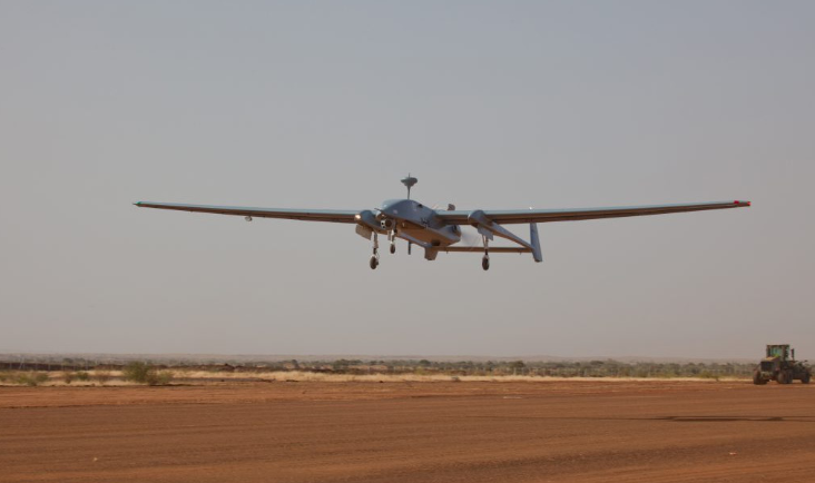 "Херон 1" в Мали. Фото: Бундесвер