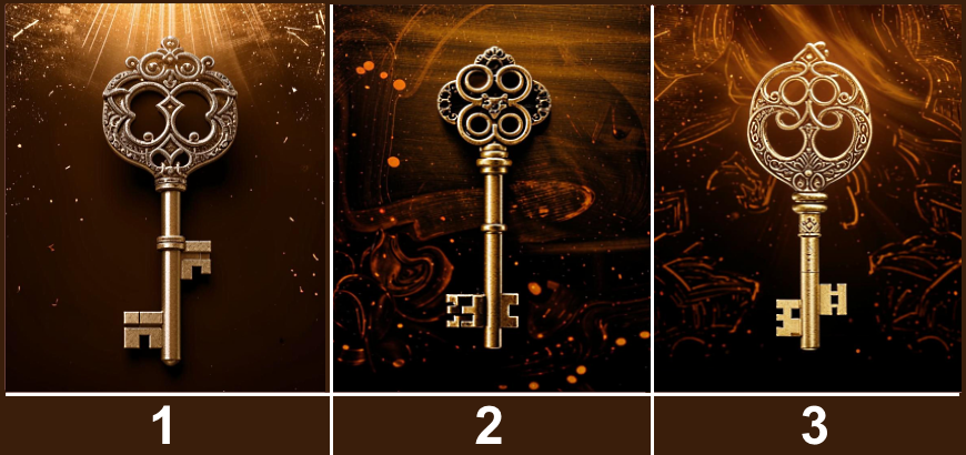 Выберите один ключ