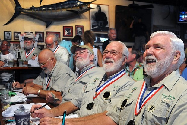 Конкурс двойников Эрнеста Хемингуэя, 2008 год, Фото: Andy Newman / Florida Keys News Bureau via Getty Images