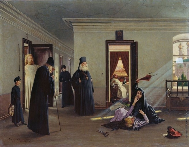 "В тихой обители" Яковлев (1892 год) Фото из открытого доступа