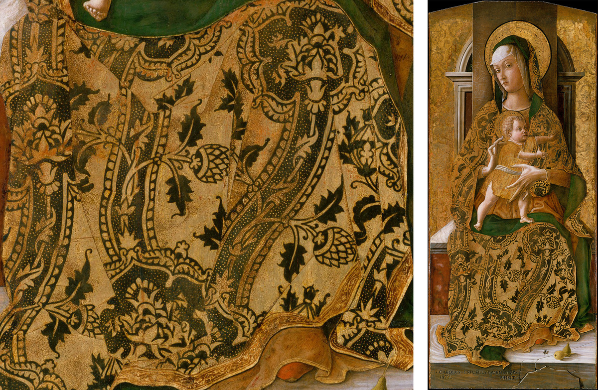 Карло Кривелли. Мадонна с Младенцем на троне, 1472 год