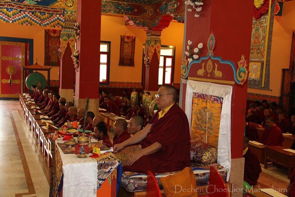 Доржонг Ринпоче даёт ванг