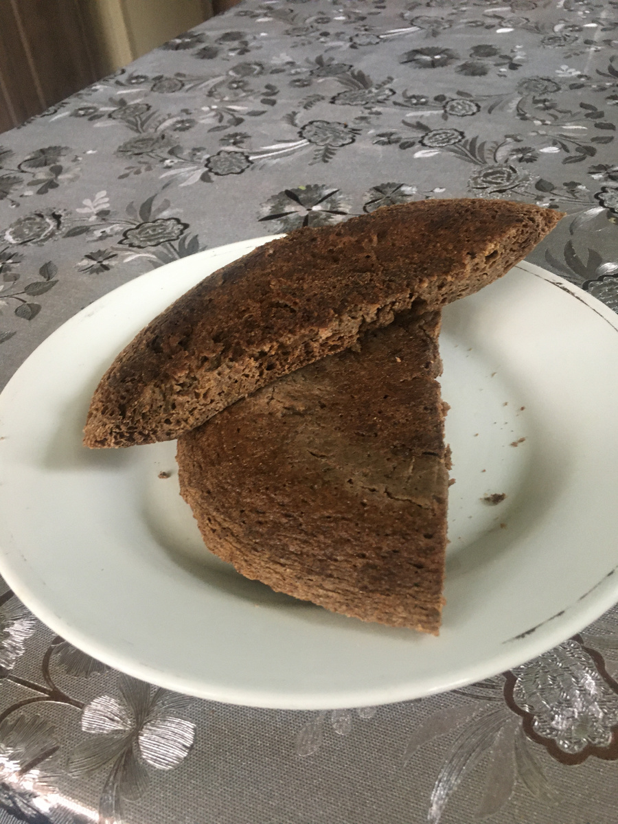 пекла в микроволновке, из отрубей
