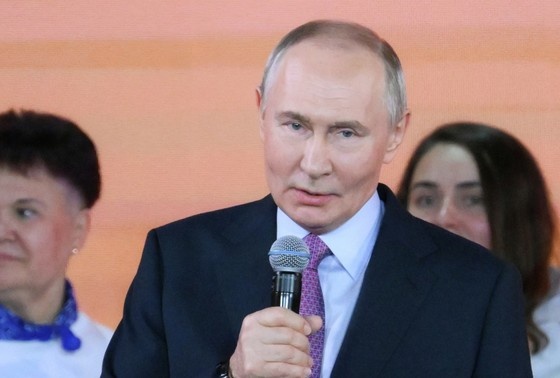    Президент РФ Владимир Путин на церемонии награждения победителей международной премии #МЫВМЕСТЕ