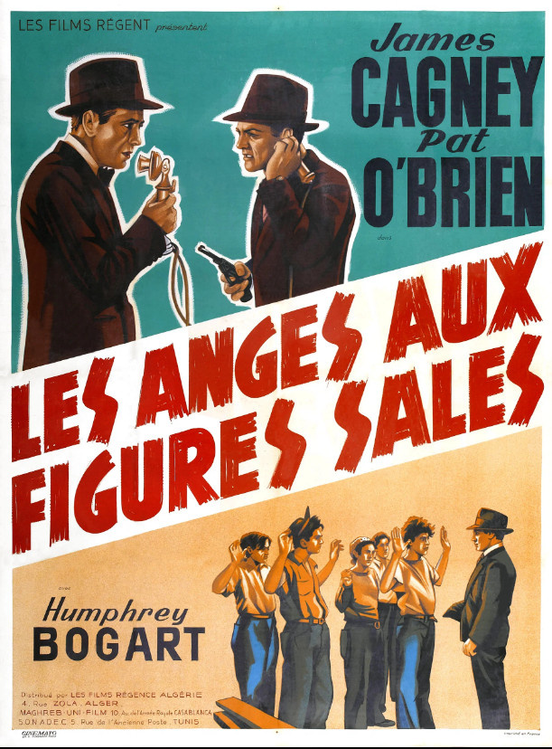 Афиша фильма «Ангелы с грязными лицами» (1938)