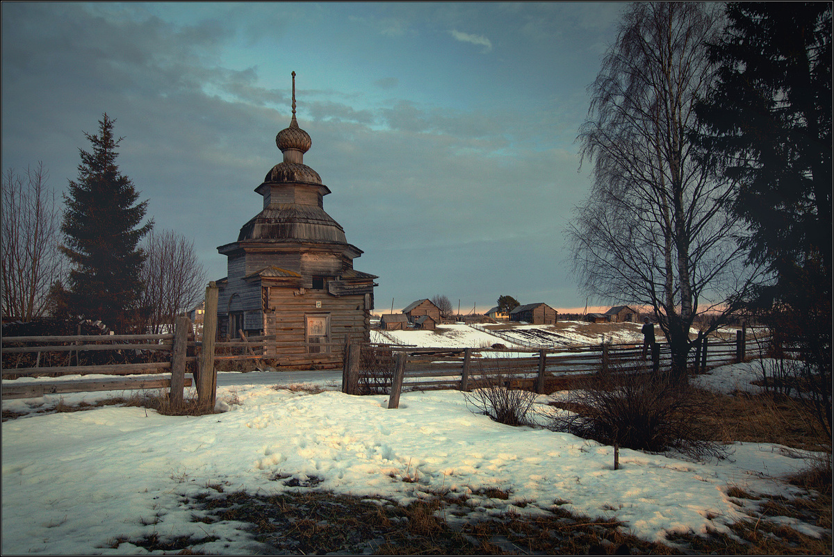 Часовня в деревне Нермуша (Архангельская губерния)