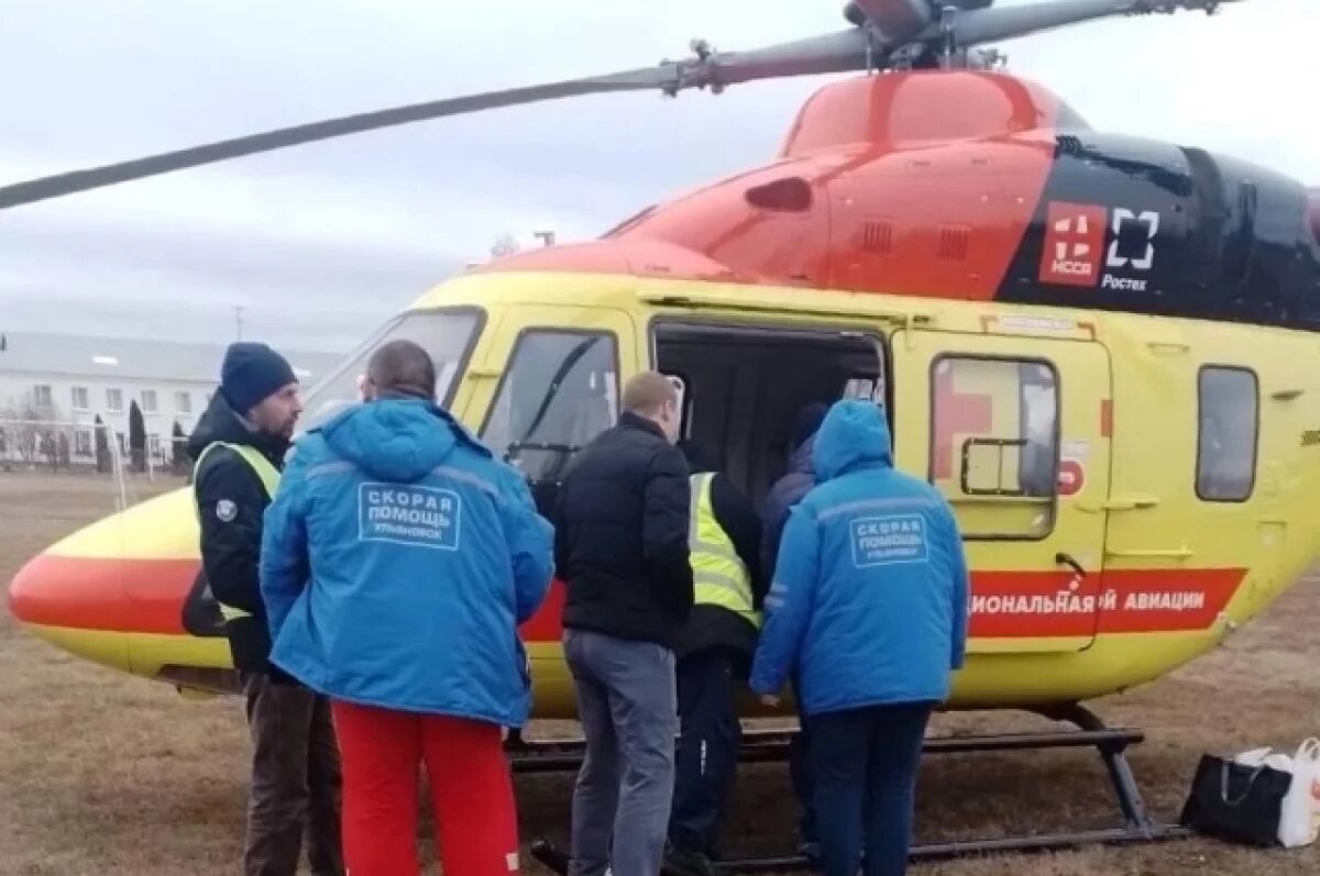    В 2024 году благодаря работе санавиации были спасены жизни 47 ульяновцев