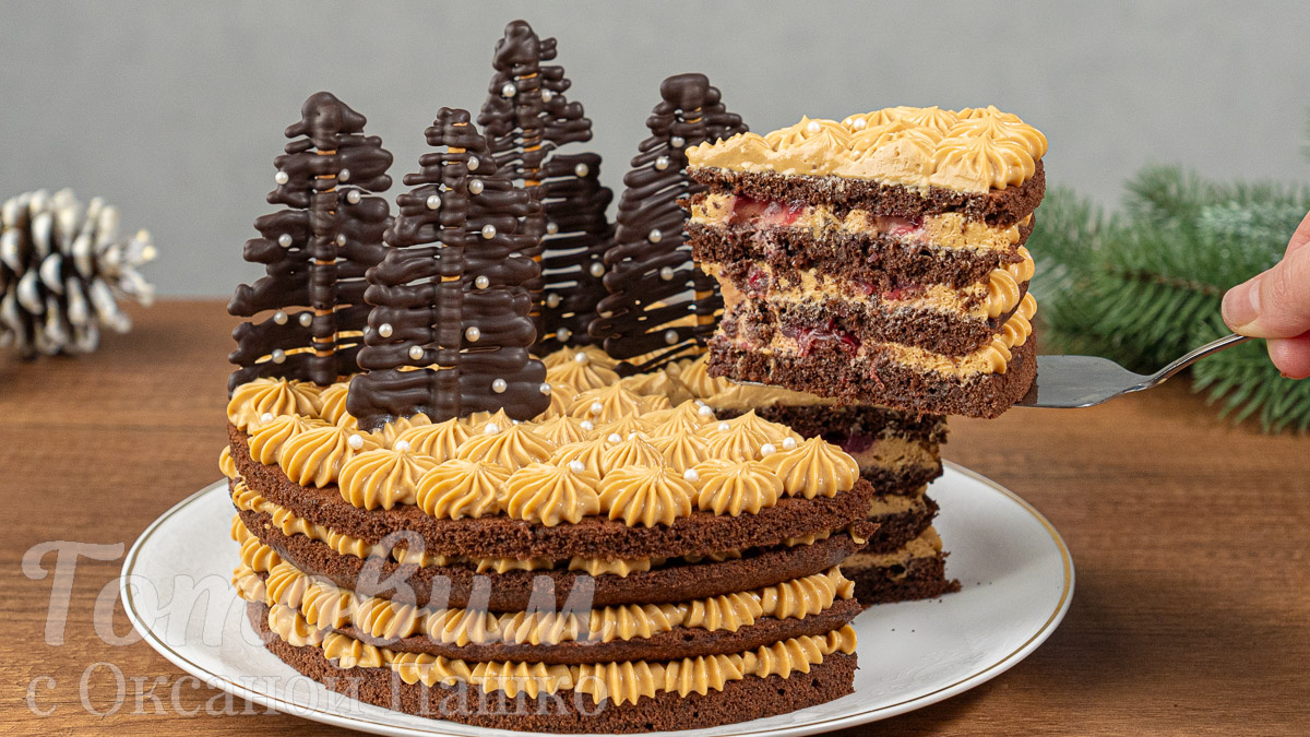 ТОРТ с ёлочками