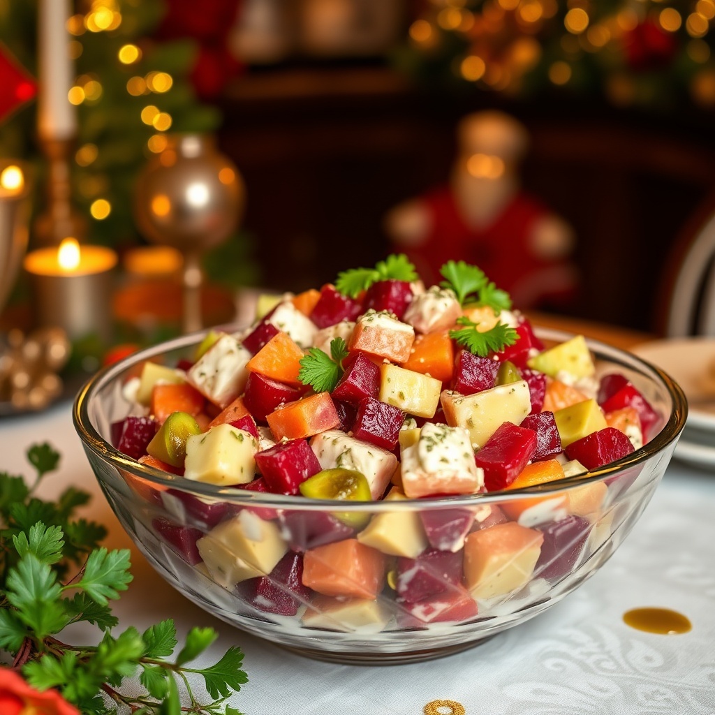 салат "Зимний Винегрет с авокадо"