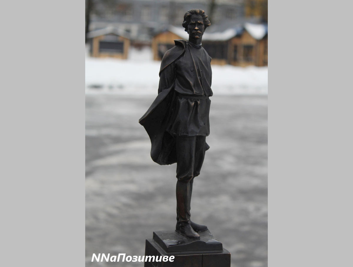 Макет памятника Горькому