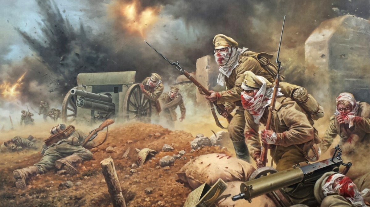 Атака мертвецов 1915 год. Источник: pikabu.ru