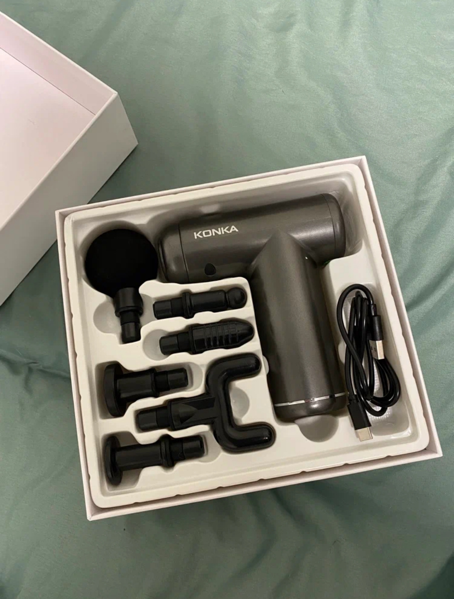 Комплект поставки массажера  