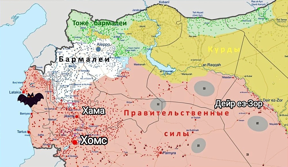 Это уже вчерашняя карта...