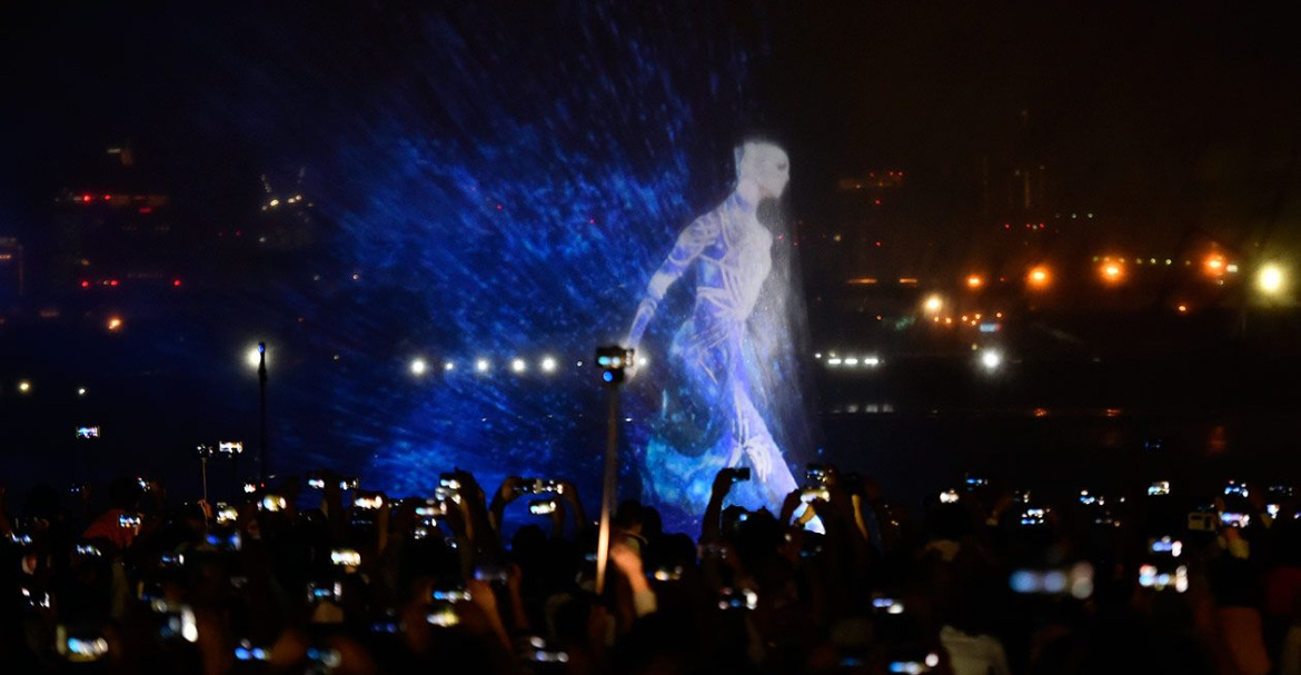 Фестиваль света в Дубае 