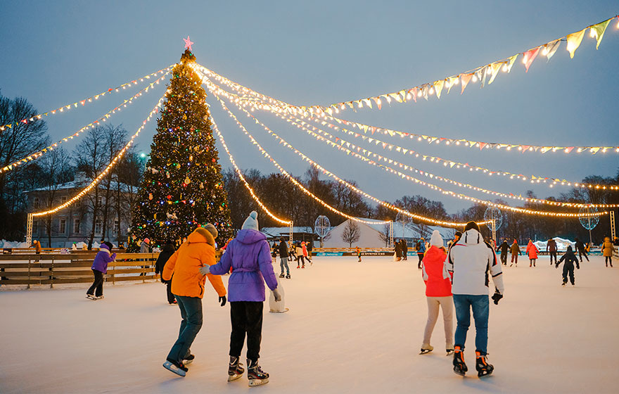 Большой каток на Елагином острове