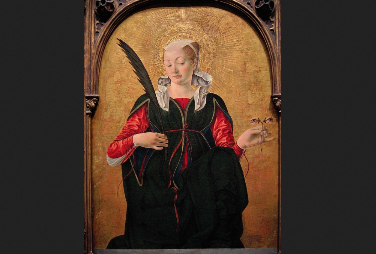 Франческо дель Косса. "Святая Люция"