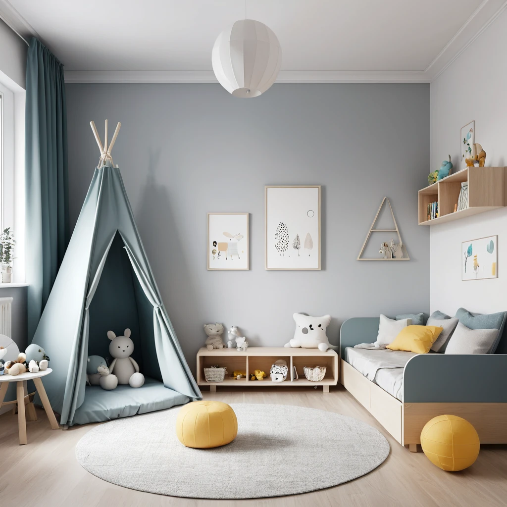 Уютная детская комната