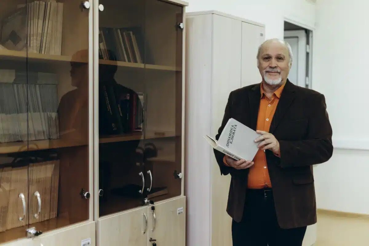    Евгений Владимирович Розанов, руководитель лаборатории «Исследований Озонового Слоя и Верхней Атмосферы» в Санкт-Петербургском государственном университете / © Центр научных коммуникаций МФТИ, Нелли Ниязова