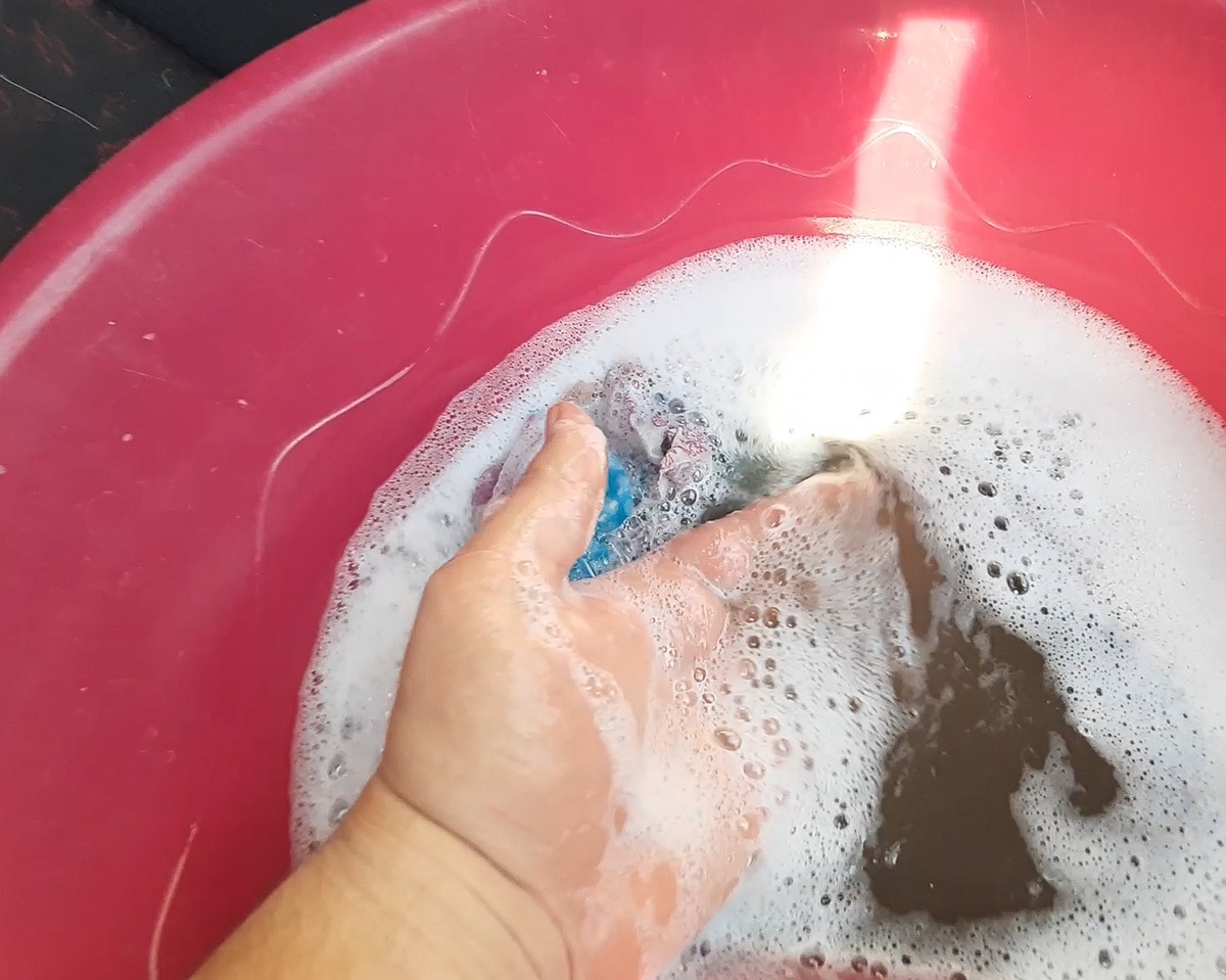 вода после стирки