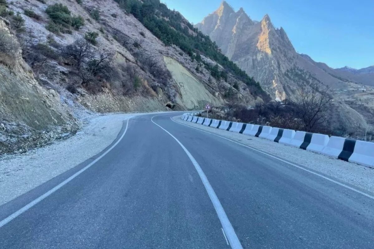    В Дагестане завершили ремонт дороги Махачкала – Верхний Гуниб