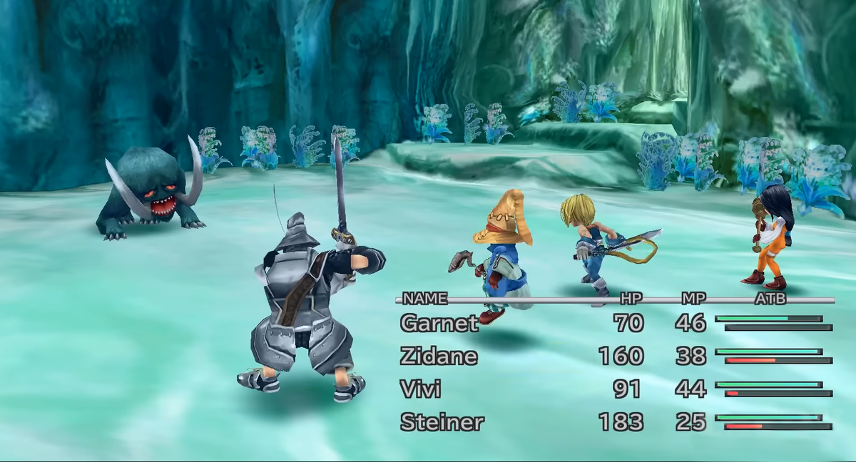 Если играли в другие финалки или вообще в жрпг - ничего нового тут не увидите. Есть отряд, у каждого свои параметры, ходят по очереди, можно применять как обычные, так и уникальные способности.