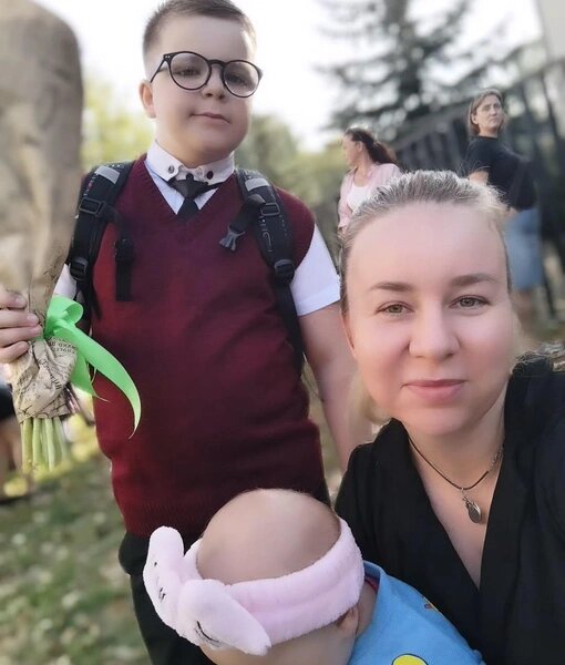 Светлана растит от прошлого брака сына