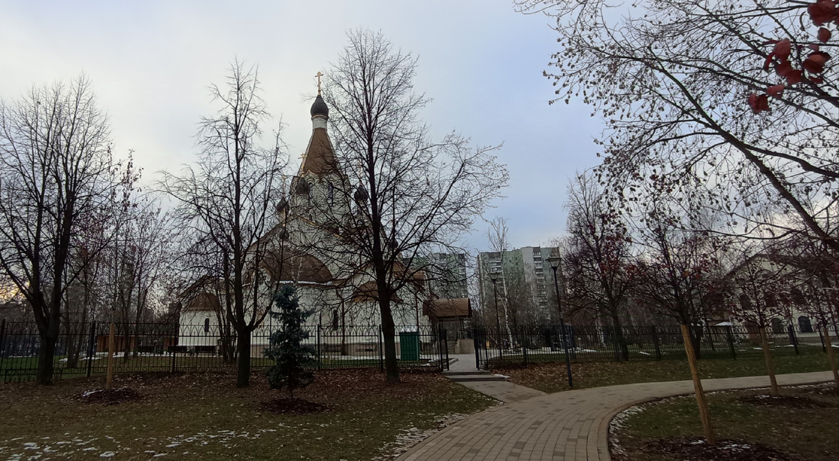 Храм иконы Божией Матери Неопалимая Купина в Отрадном. 05.12.2024 г.