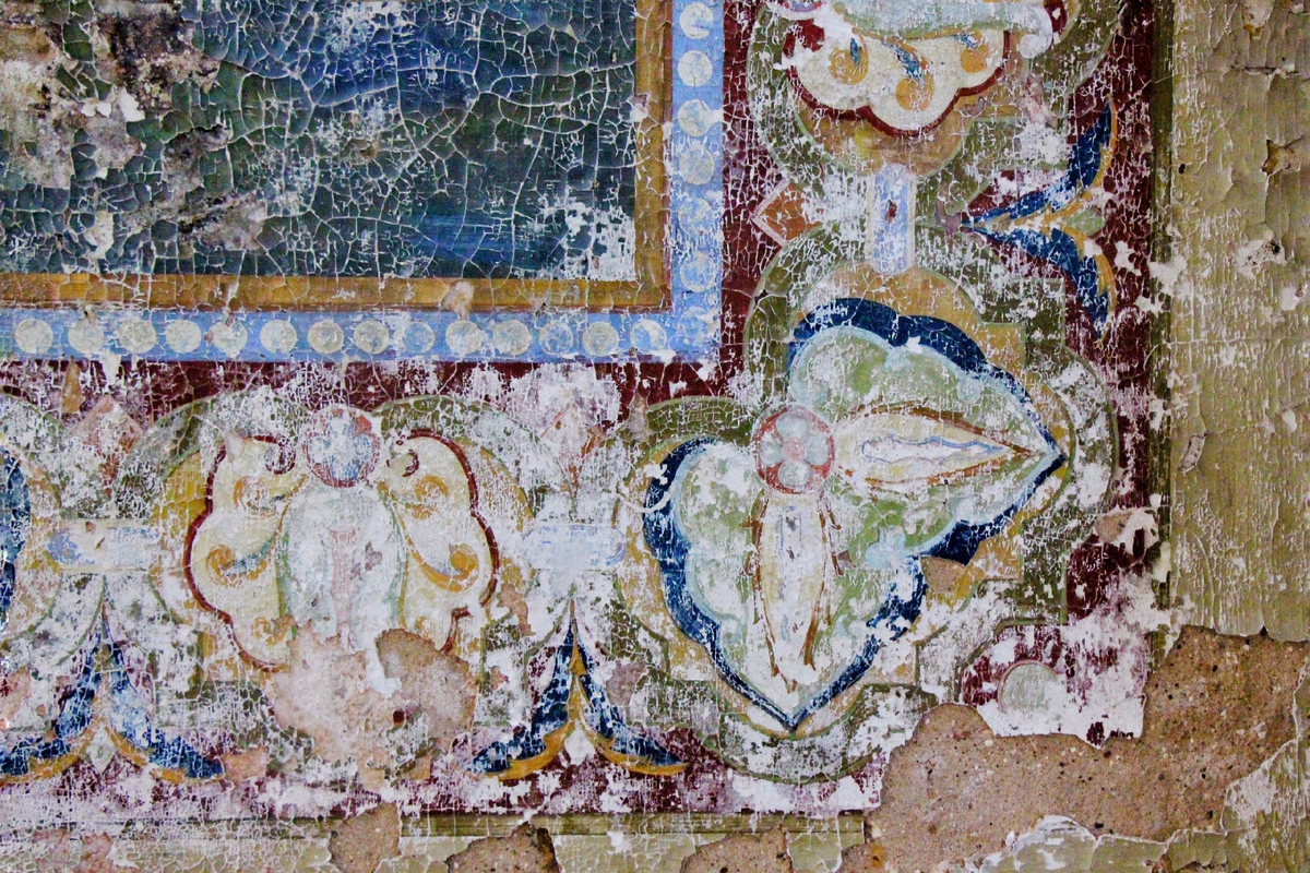 Роспись. Георгиевский храм села Юрьевское (Ярославская область)