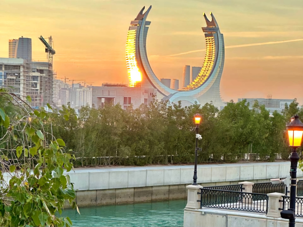 Из архива. Доха (Катар) в мае этого года. Увижу ещё раз в декабре. 