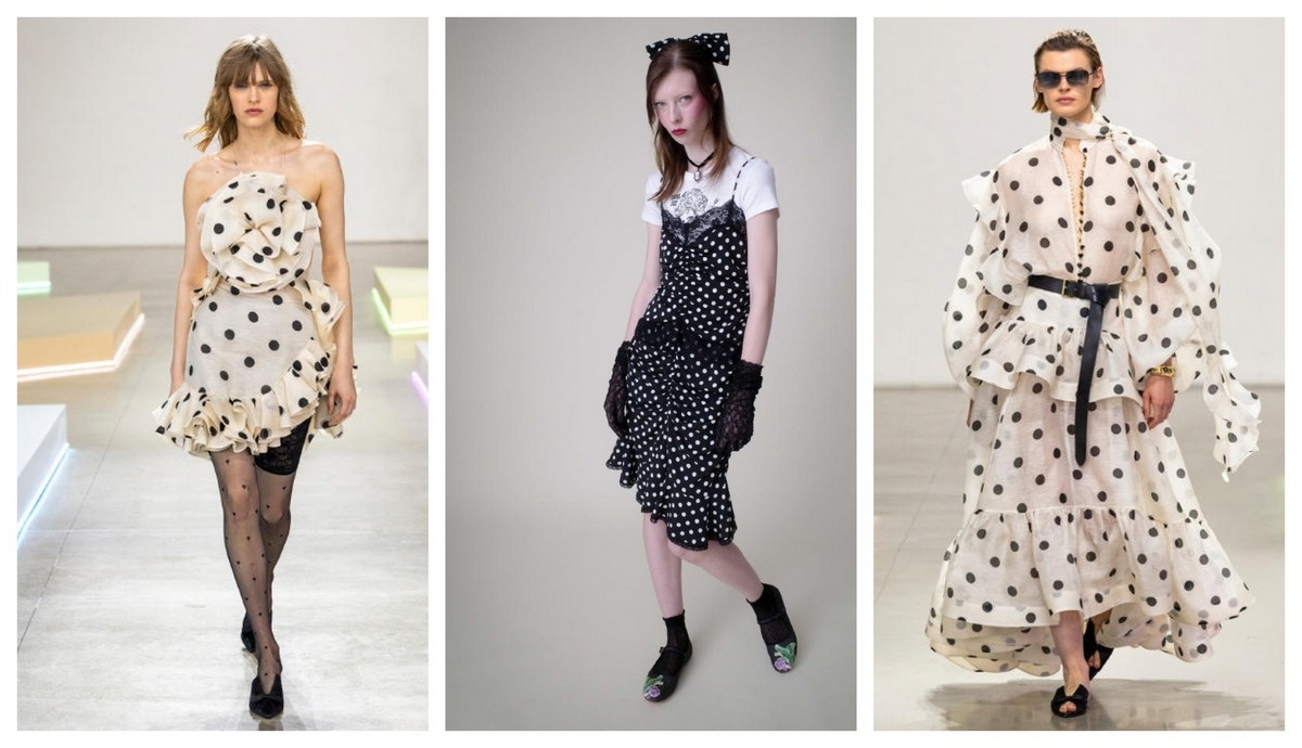 Одежда в горох