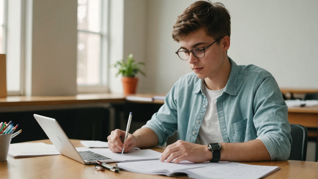 студент готовится к GMAT