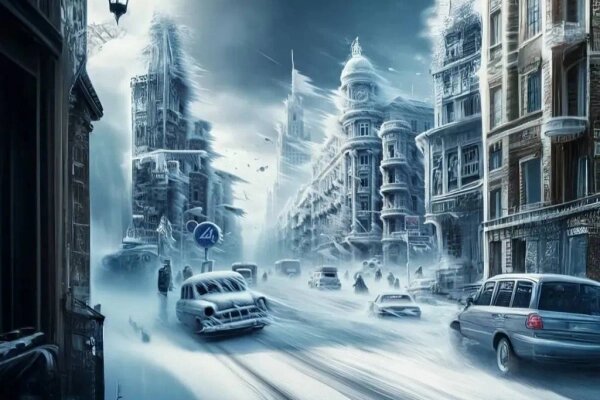 Европу ждут сибирские морозы. Обложка © Shutterstock AI