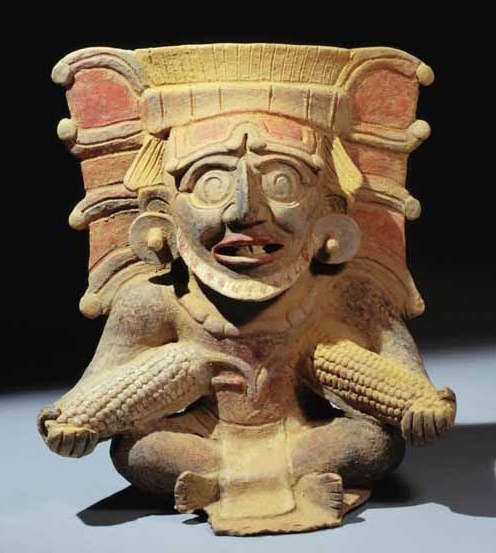 Юм Кааш подарил людям кукурузу. (Фото: i.pinimg.com).