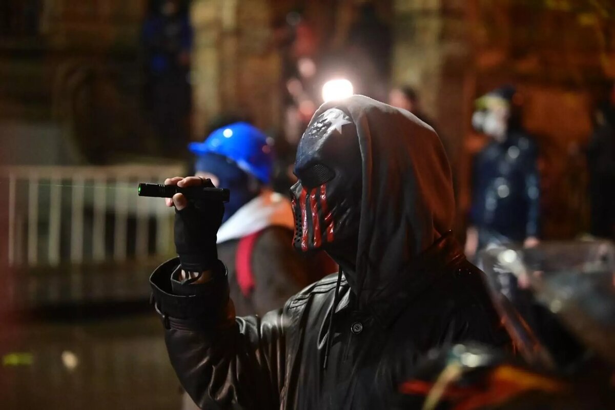 Разгон массовых протестов объединенной оппозиции в Тбилиси © photo: Sputnik