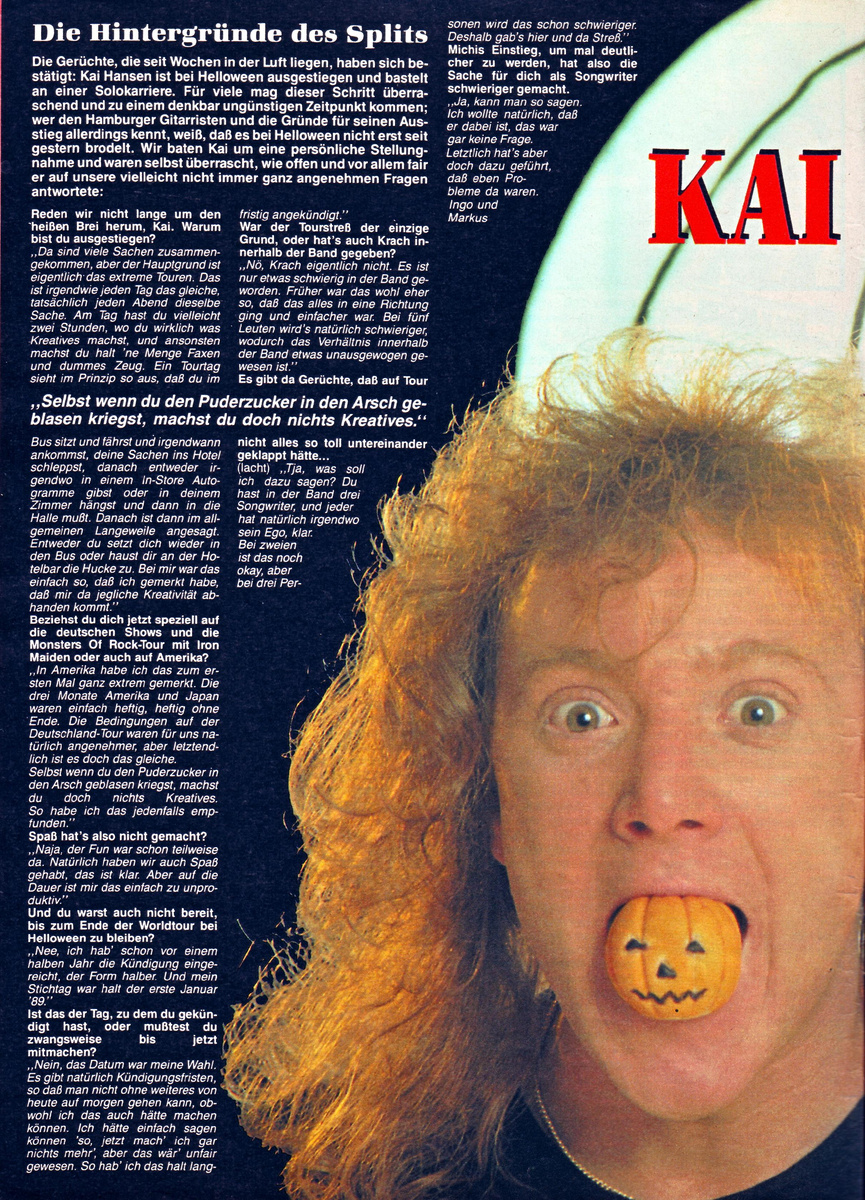 Страница журнала Metal Hammer