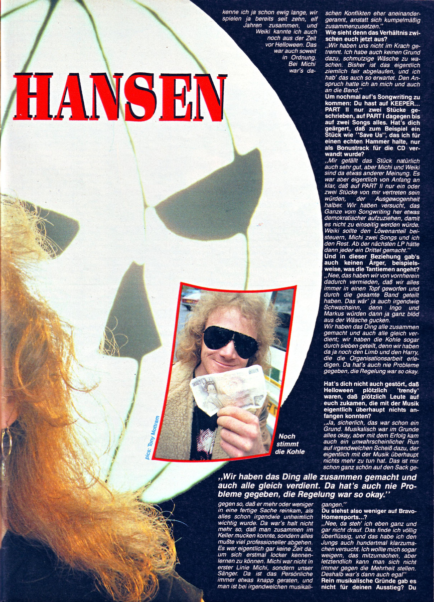 Страница журнала Metal Hammer